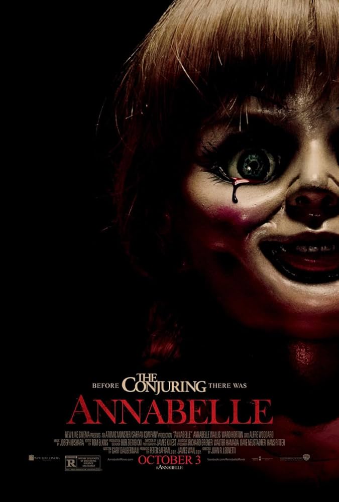 Amazon.com: Movie Poster ANNABELLE 2 Sided ORIGINAL FINAL 27x40 ANNABELLE WALLIS: Posters & Prints